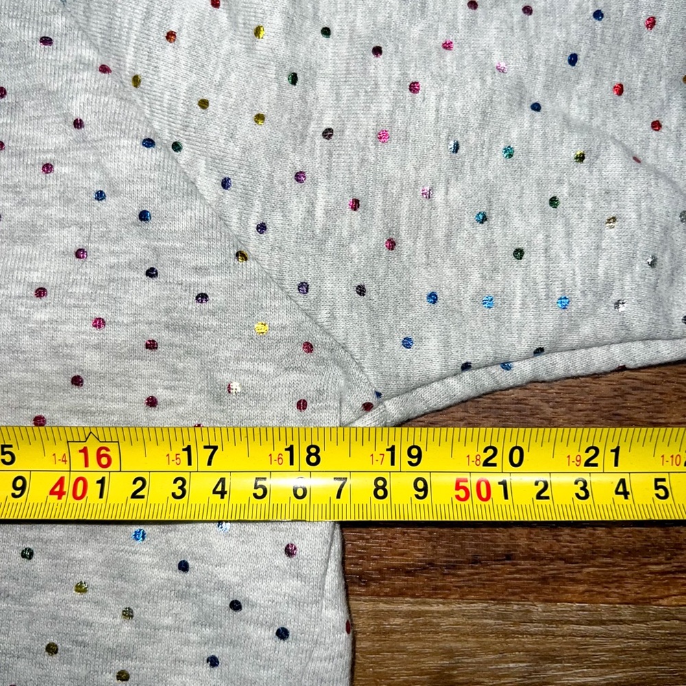 Champion Girls 2-Piece Multi-Color Polka Dot Hoodie and Sweatpants Set, Size XL - Picture 11 of 15